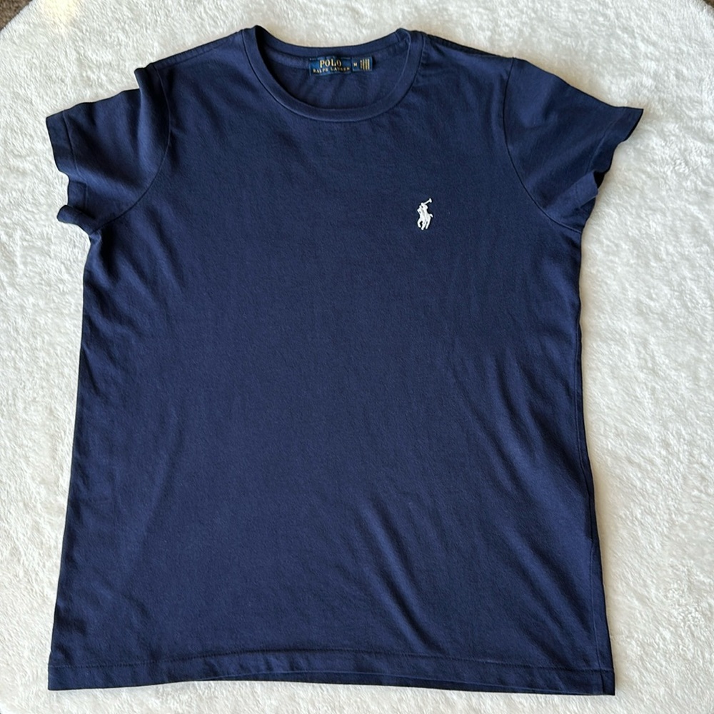 Polo Ralph Lauren t shirt navy blue size medium